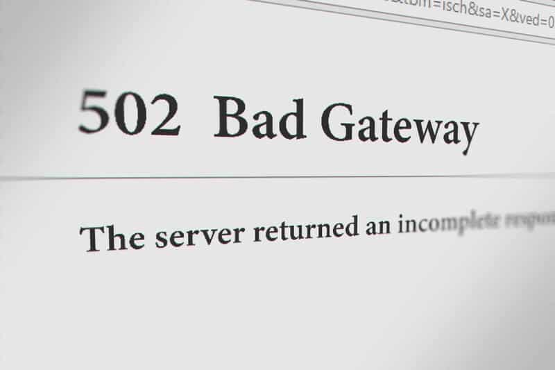 How To Fix 502 Bad Gateway Error On Website